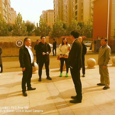 北京爱迪国际学校来北辛中学考察交流