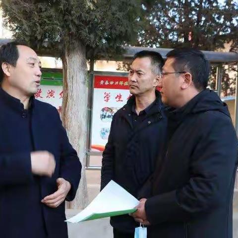 榆林市文明办领导莅临我校检查指导少年宫工作