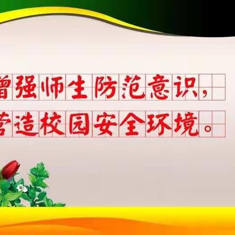 安全牢记心中，你我健康成长——程庄村小学安全教育记录