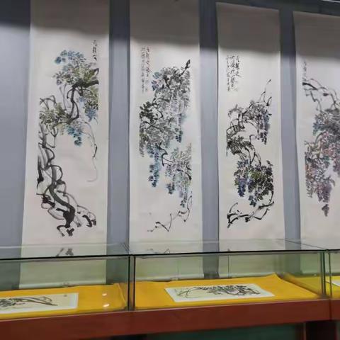 紫藤花画展