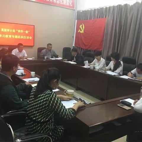 旗审计局召开“两学一做”常态化制度化专题组织生活会