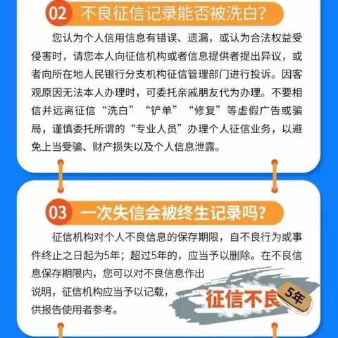 征信异议找银行，莫信“洗白”别上当