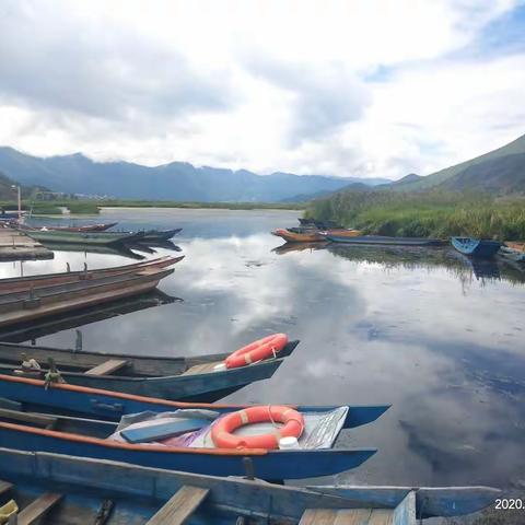 泸沽湖一个美丽的地方……