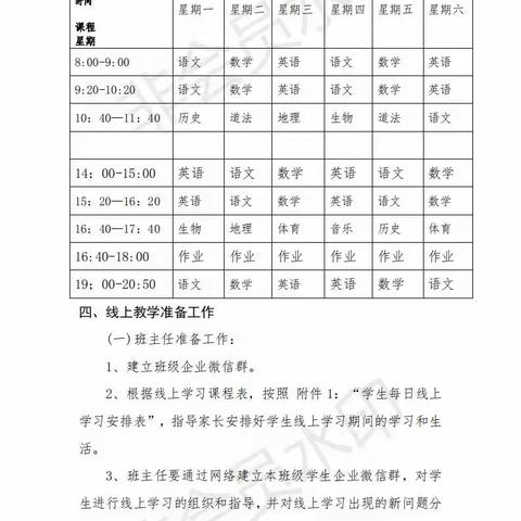 柘城县远襄镇第一初级中学线上教学活动纪实