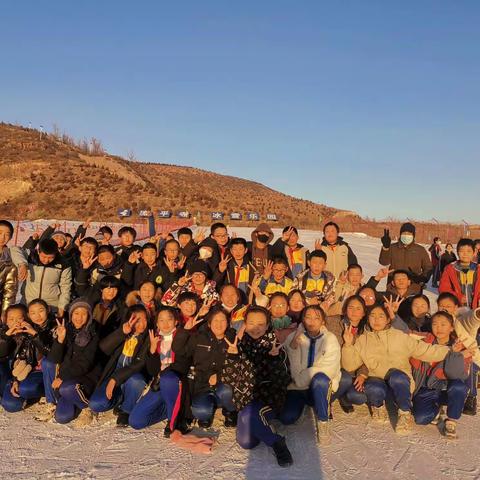 昔去雪如花，今来花似雪(沙岭子实验小学六四班)