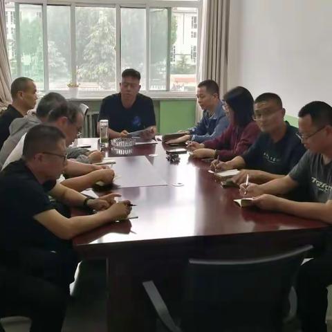 潞城四中组织教职工学习新型冠状病毒防控方案（第九版）