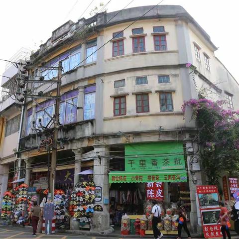 江门长堤老街，历史文化记忆