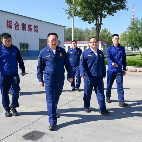 吴永康副支队长带队到昌邑大队督导检查工作