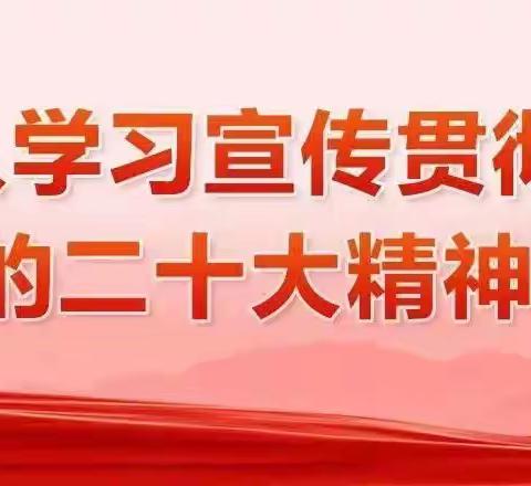 “奋发有为 追梦不止”大境门小学党支部认真学习贯彻二十大精神