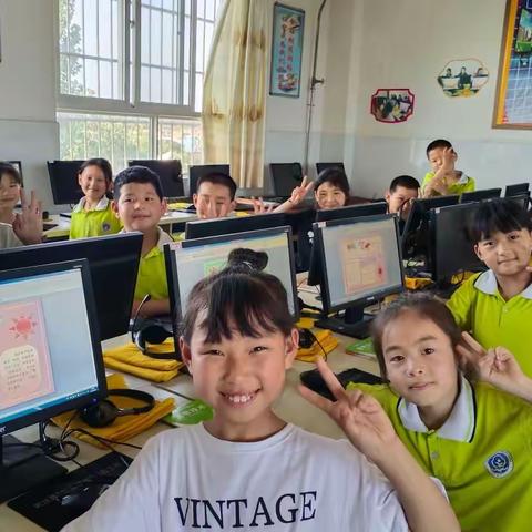 我是创意小能手—大庄镇中心小学计算机社团活动纪实
