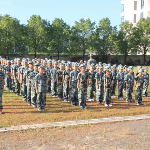 南岳镇小学大崧校区在祖国妈妈生日来临之际举行小学生国防教育体验活动