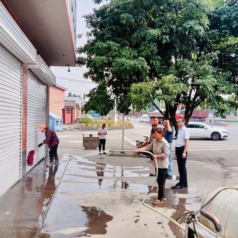 姚村镇路域环境整治工作日动态6.9