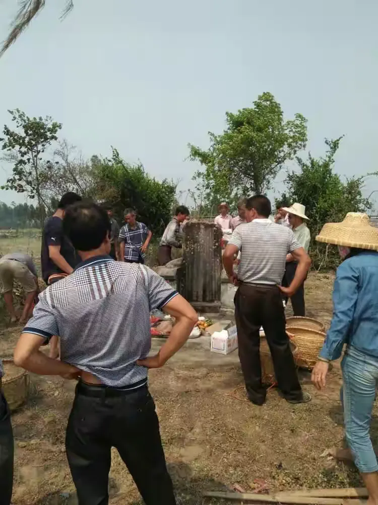 佛罗镇新坡村杨氏宗亲祭祖仪式