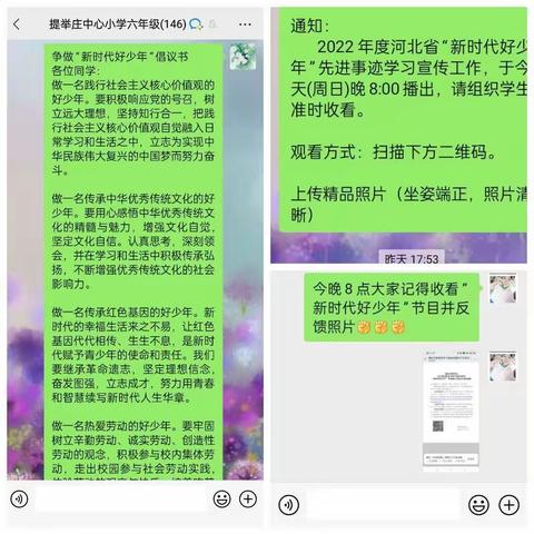 团瓢庄乡提举庄中心小学“学习新时代好少年，争做提小好少年”活动实录