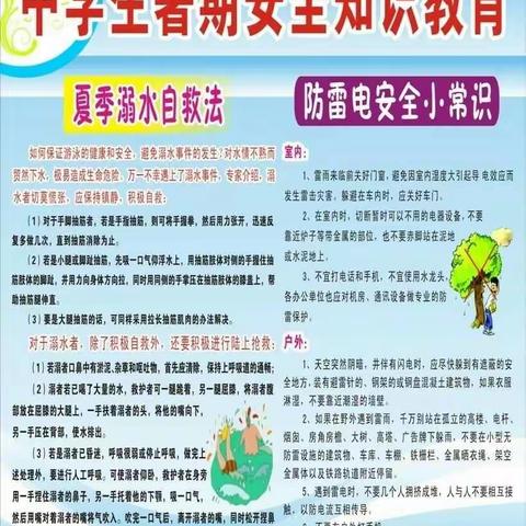 长安六中暑假学生安全温馨提示（副本）