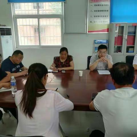 文峰办事处扶贫工作队迅速贯彻落实全省扶贫电视电话会议精神