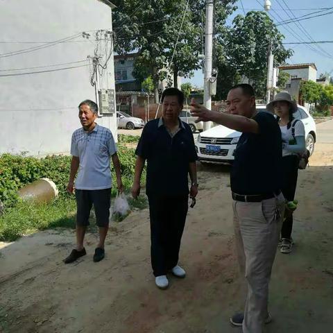 文峰办事处帮扶工作队迅速贯彻落实李朝锋区长调研宁庄的讲话精神