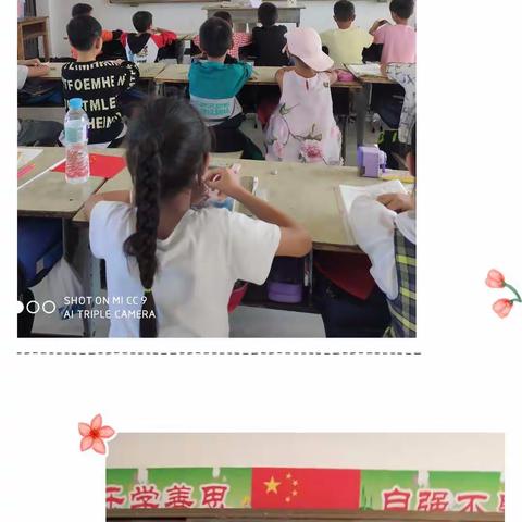 叶县龙泉乡李明己小学“欢度国庆 感恩祖国”主题活动