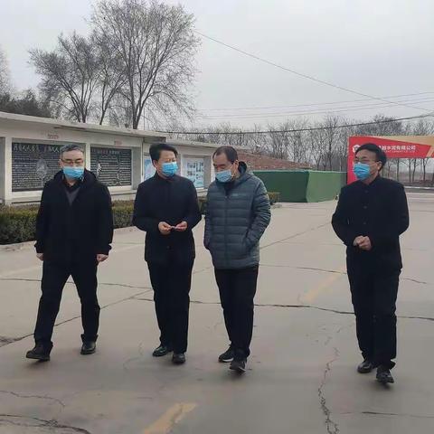 长治市总工会副主席闫培俊深入我区调研企业复工复产情况