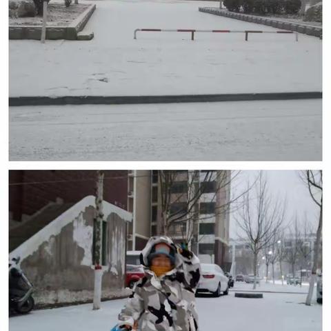 兴河南区，不等不靠，夜间加班，扫雪