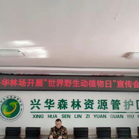 “保护野生动植物，你我同行”——兴华林场开展世界野生动植物日主题活动