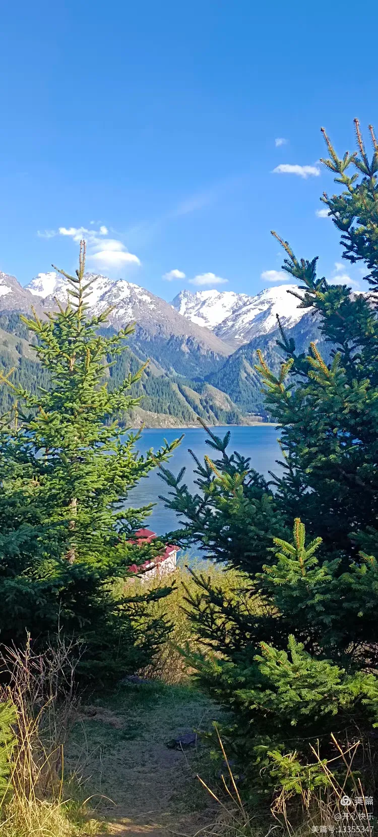 新疆乌鲁木齐天山天池 新疆乌鲁木齐天山天池