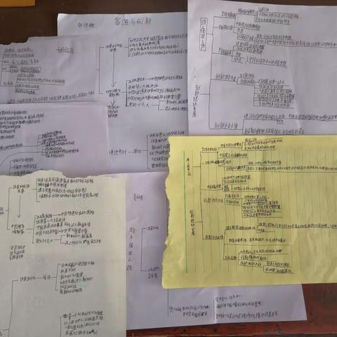 利用思维导图，促进有效复习—山城区实验中学九（1）班系列一