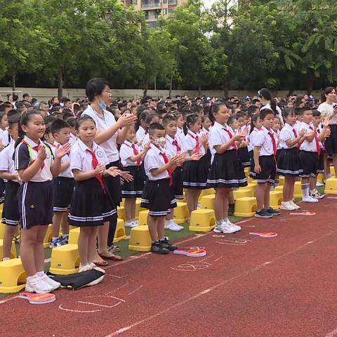 “传承奥运精神 飞鸽筑梦启程”海口市第二十五小学2021-2022秋期开学典礼