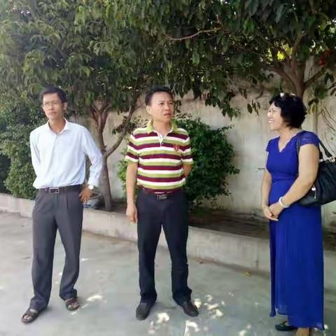 邢卫民局长亲临岛西小学监测点指导工作