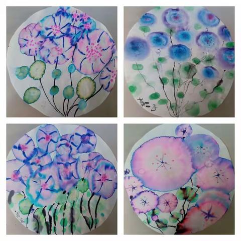 创意水墨画 快乐你我他——灵武二小创意水墨校本课程