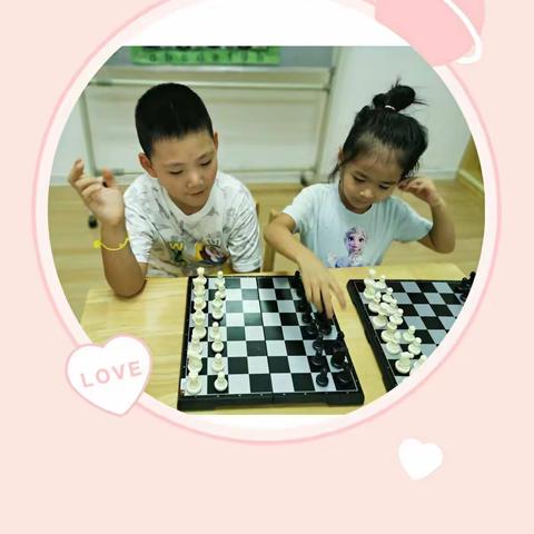 芬奇郡幼儿园国际象棋班棋手风采