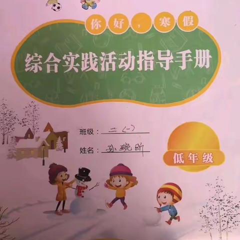 寒假综合实践活动