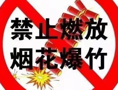 禁燃烟花爆竹 倡导文明过节——吴河中学元宵节禁燃禁放文明祭祀倡议书