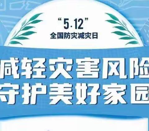 松山区红花沟小学“防灾减灾”宣传篇