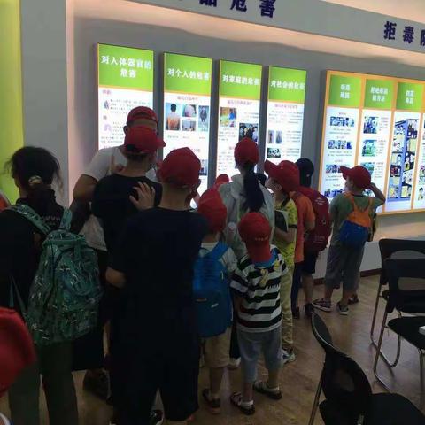 红霞社区组织爱家小学学生到青菱街中心戒毒社区参观