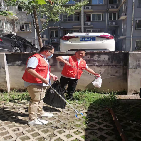 【建文明“姚”家 创典范城市】“三箭平安苑计生协会”开展创城清理活动