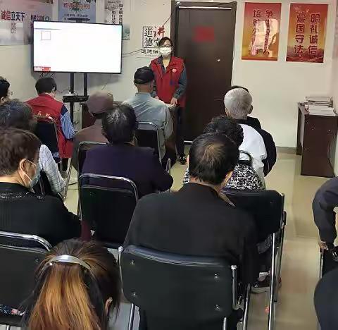 上东花墅社区开展垃圾分类宣传会