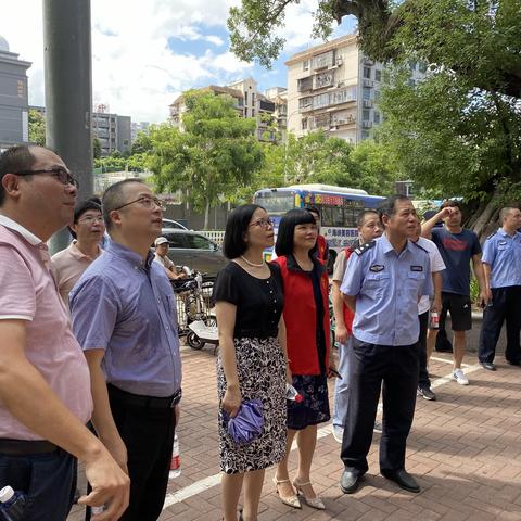 文明创建在行动——区委政法委再次牵头多部门联合开展校园周边环境整治督查，助力“开学第一课”