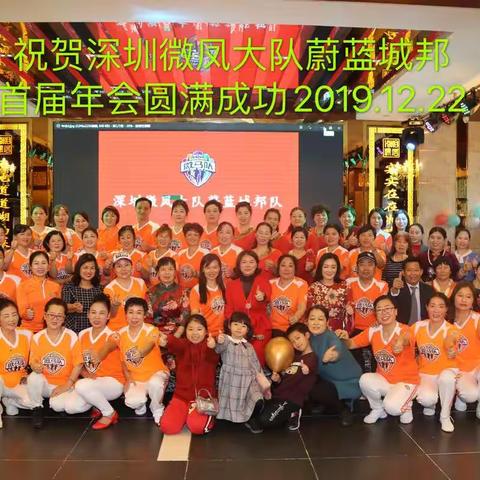深圳微凤大队蔚蓝城邦队2019年年会