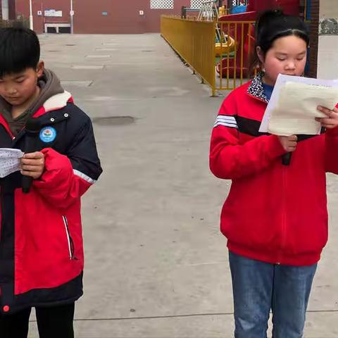 《讲卫生，从小事做起》——-苗桥镇中心小学第五周升旗仪式