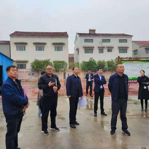 党建引领新百年——中共长垣市蒲东街道丹庙小学党支部迎检活动