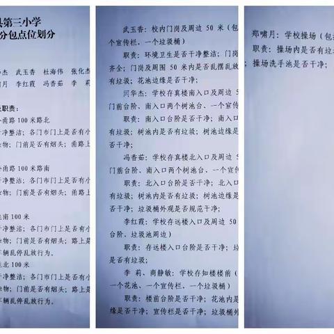 创城进行时……临漳县第三小学将创城工作日常化