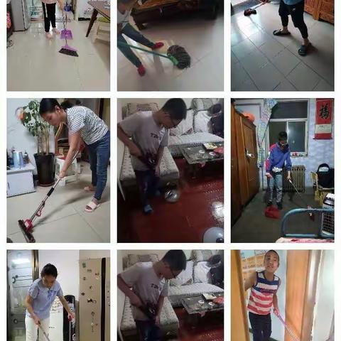 和平西路小学六年级五一劳动周活动点滴