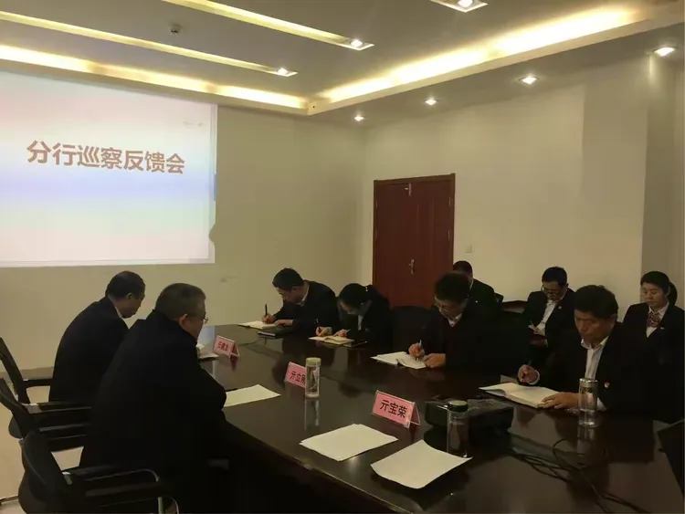 莱芜分行党委巡察组对2018年度巡察进行反馈