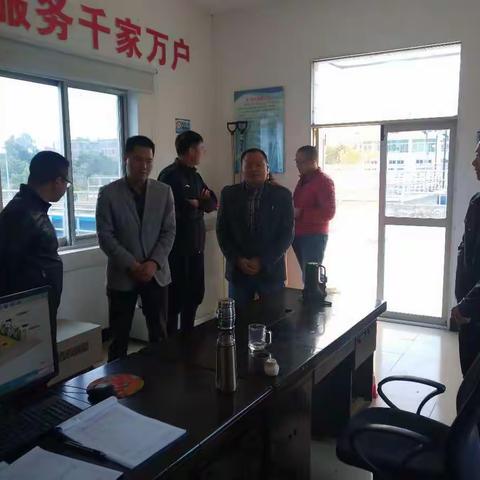 水利水务公司领导春节慰问一线职工