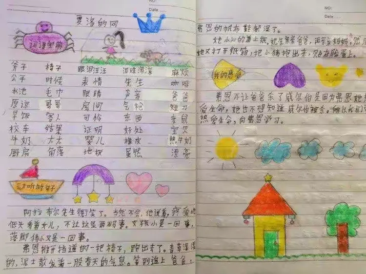 《夏洛的网》读书交流会——禾丰镇大龙小学四年级