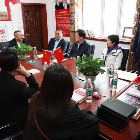 中央、省、州、市各级领导莅临玉树州河南商会党支部调研指导