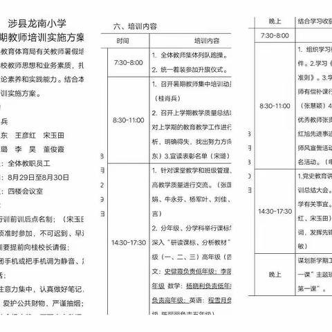 培训促提升 学习促成长——龙南小学2021暑期教师培训纪实