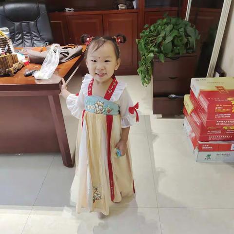 瑶瑶第一天上幼儿园