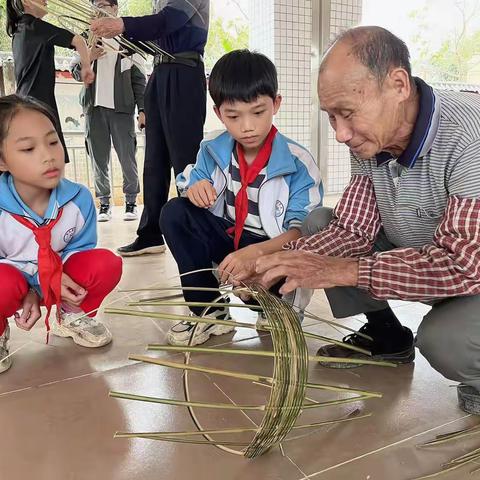 竹之韵香，编织美好生活——泰美罗村小学近距离感受非遗文化